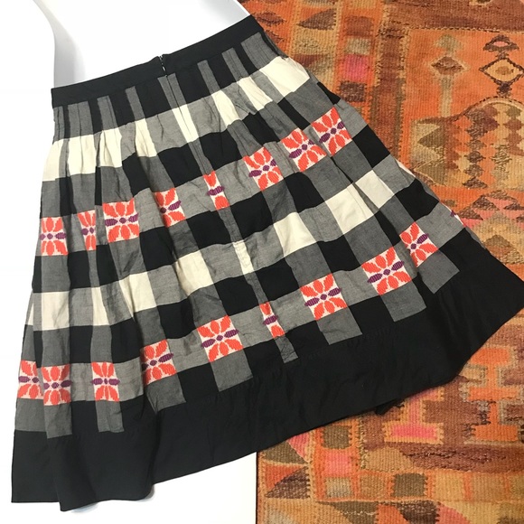 Anthropologie | Floreat Plaid Skirt size 6 - Picture 5 of 6